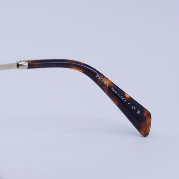 Prada PRA54VD ZVN1O1 Eyeglasses Gold 55mm Butterfly Frame - Picture 7 of 10